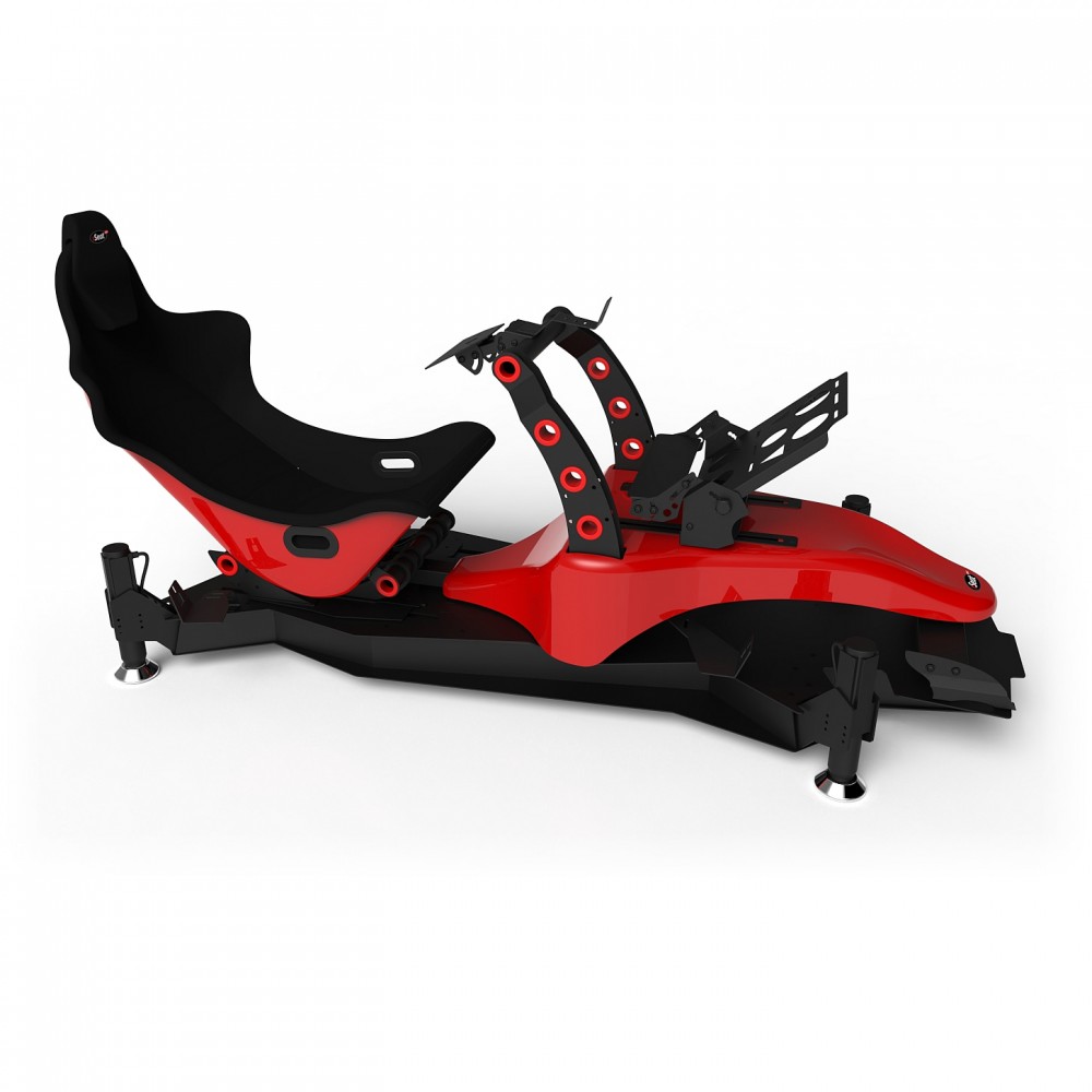 RS Formula M4A Red Full Motion, Electrical Adjustment of the pedals and seat RS Formula M4A Red Full Motion, Electrical Adjustment of the pedals and seat
