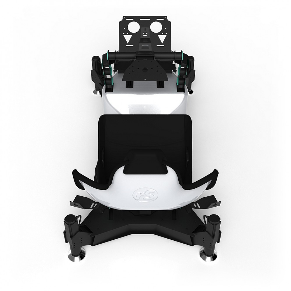 RS Formula M4A Silver-Green Full Motion, Electrical Adjustment of the pedals and seat RS Formula M4A Silver-Green Full Motion, Electrical Adjustment of the pedals and seat