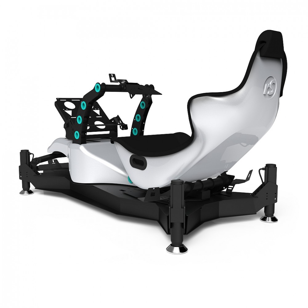 RS Formula M4A Silver-Green Full Motion, Electrical Adjustment of the pedals and seat