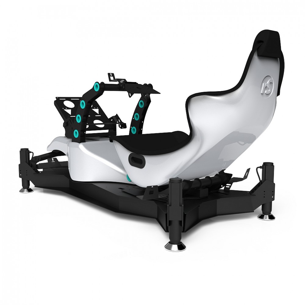 RS Formula M4A Silver-Green Full Motion, Electrical Adjustment of the pedals and seat RS Formula M4A Silver-Green Full Motion, Electrical Adjustment of the pedals and seat