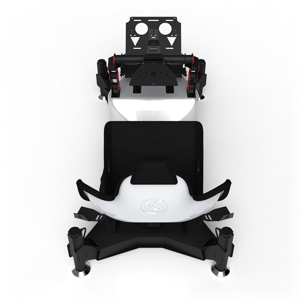 RS Formula M4A Silver-Red Full Motion, Electrical Adjustment of the pedals and seat RS Formula M4A Silver-Red Full Motion, Electrical Adjustment of the pedals and seat