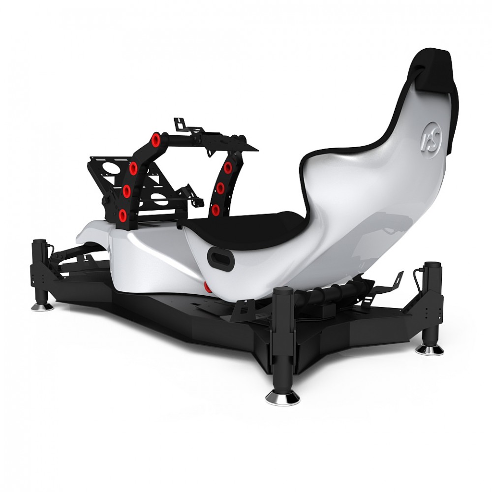 RS Formula M4A Silver-Red Full Motion, Electrical Adjustment of the pedals and seat RS Formula M4A Silver-Red Full Motion, Electrical Adjustment of the pedals and seat
