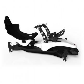 RS Formula M4A White Full Motion, Electrical Adjustment of the pedals and seat RS Formula M4A White Full Motion, Electrical Adjustment of the pedals and seat